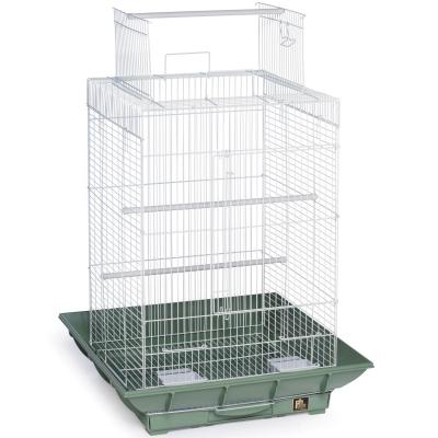 Clean Life Playtop Bird Cage - Green-SP851G/W