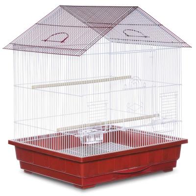 Offset Roof Cockatiel / Parakeet Cage - SP25211R/W