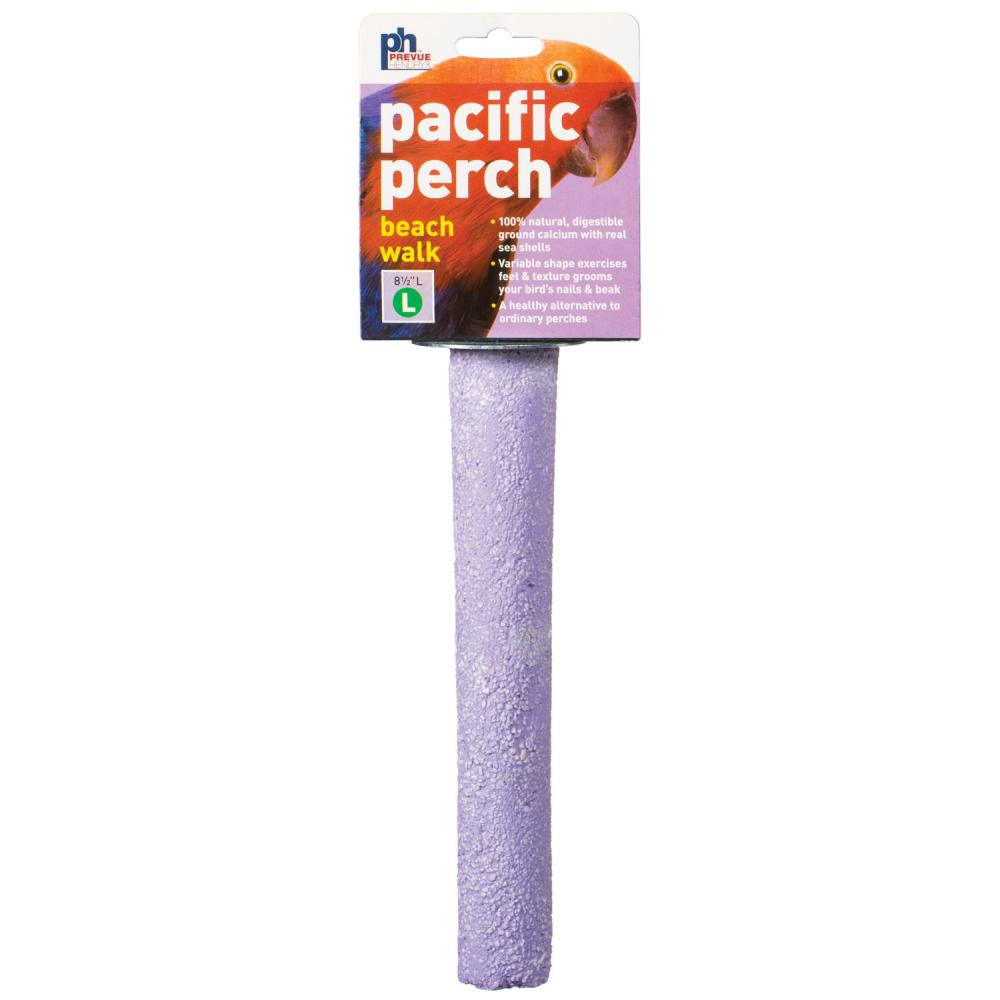 Medium 6 5/8" Beach Walk Pacific Perch for Grooming Nails & Beaks for Parrots 