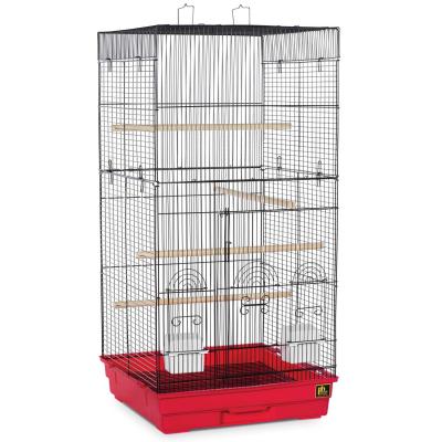 Tall Tiel Cage Red