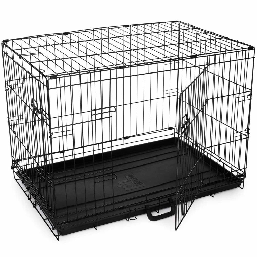 Home On-The-Go Double Door Dog Crate Medium E433DD Prevue Pet Products