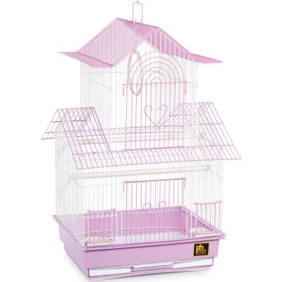 Shanghai Parakeet Bird Cage - Pink-SP1720-3