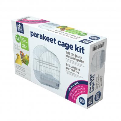 Parakeet Cage Kit Graphic Carton