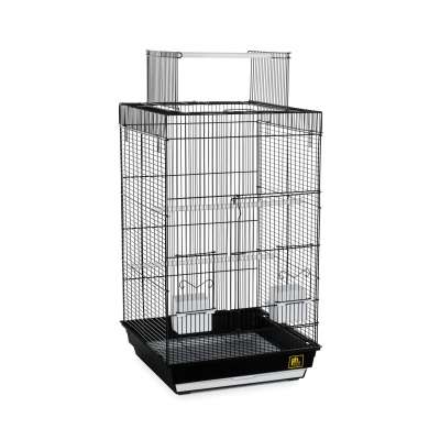Playtop Parakeet Cage Black