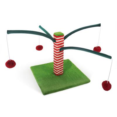 Bouncy Elf Scratcher with Toys-81009