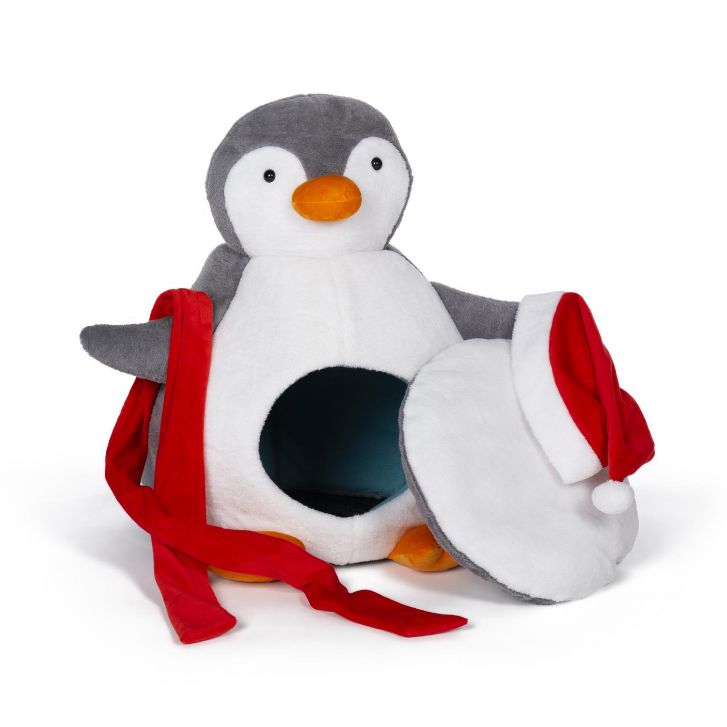 penguin  Jolly Gentoo Penguin Hideaway 81014 Prevue Pet Products