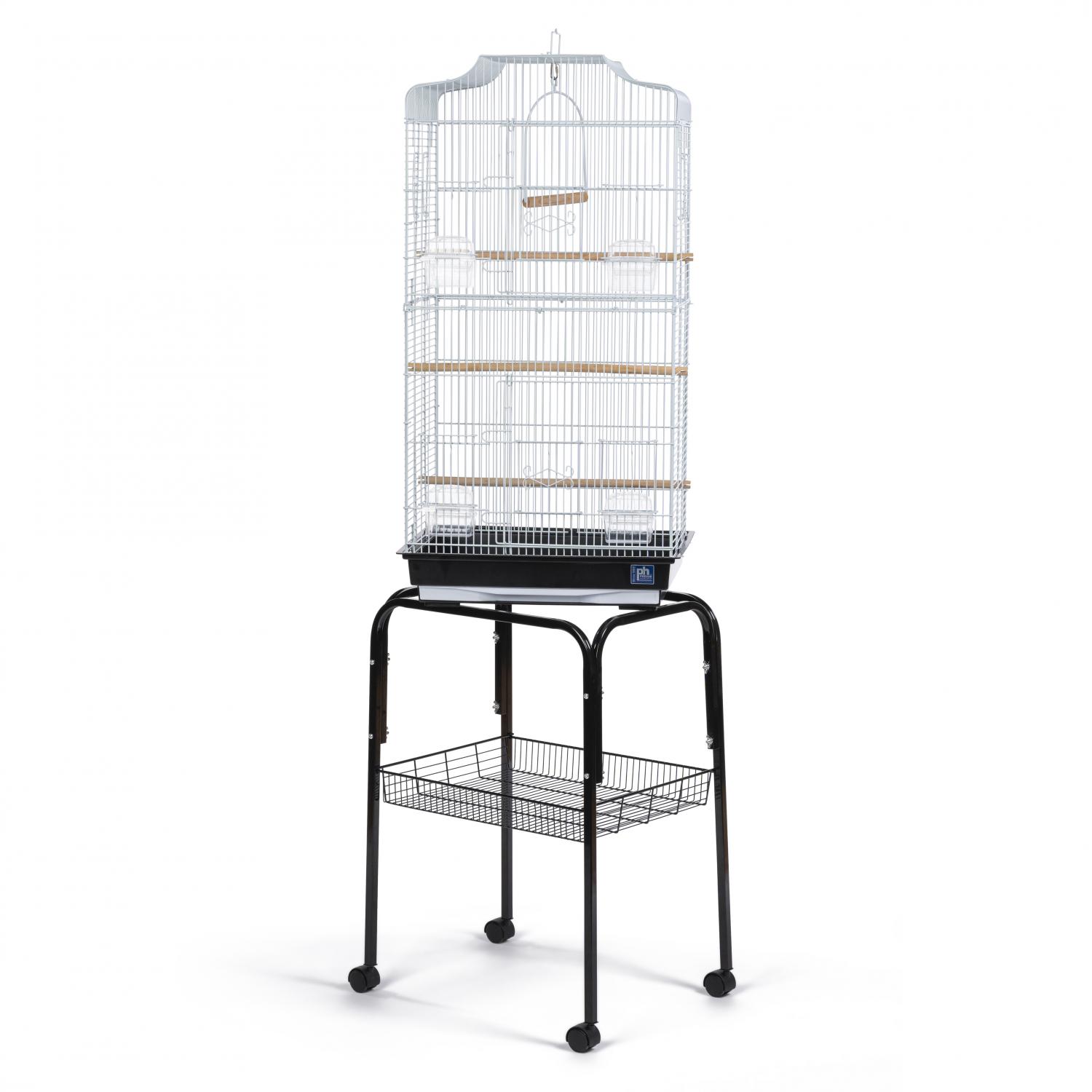 Image showcasing Budgie Bird Cage and Stand Kit F091 Prevue Pet Products