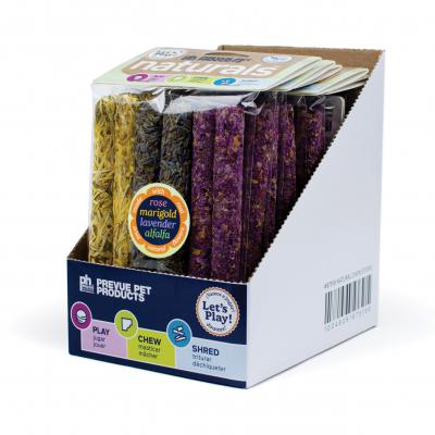 Natural Flower Chew Sticks (8 Count Display Box)