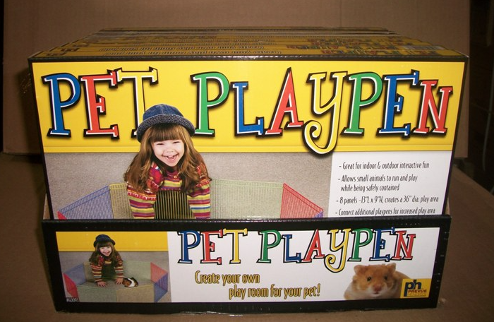 Small Animal Playpen (8 CT Graphic Display Box) - 40093
