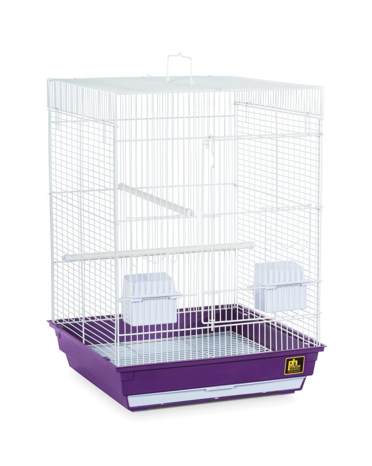 Purple/White Sm Keet/Tiel Cage 16x16x22 - SP50613