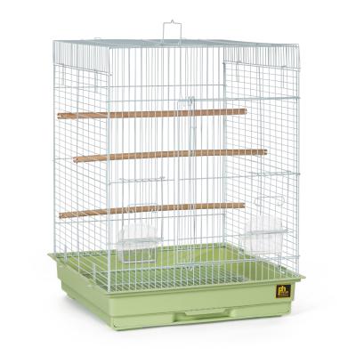 Green/White Small Bird Cage 18x18x24 - SP50713