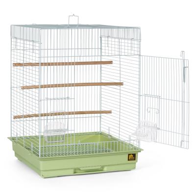 Green/White Small Bird Cage 18x18x24 - SP50713