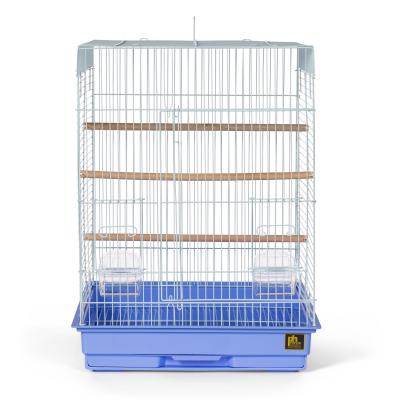 Blue/White Small Bird Cage 18x18x24