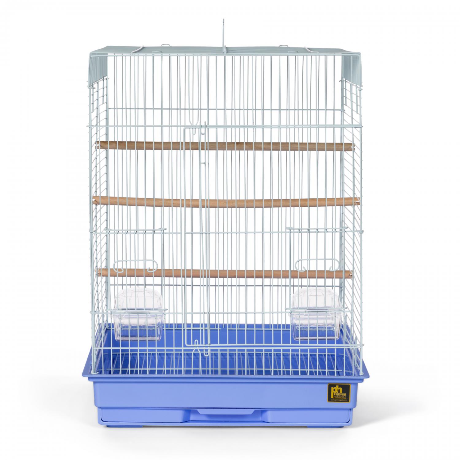 Blue/White Small Bird Cage 18x18x24 - SP50711