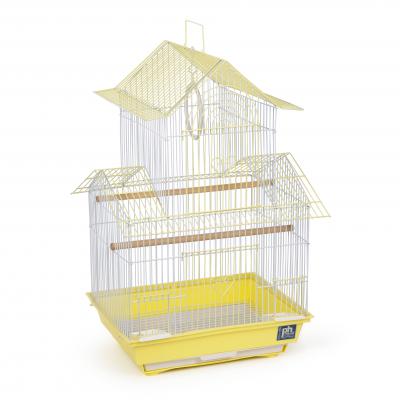Shanghai Parakeet Bird Cage - Yellow-SP1720-1
