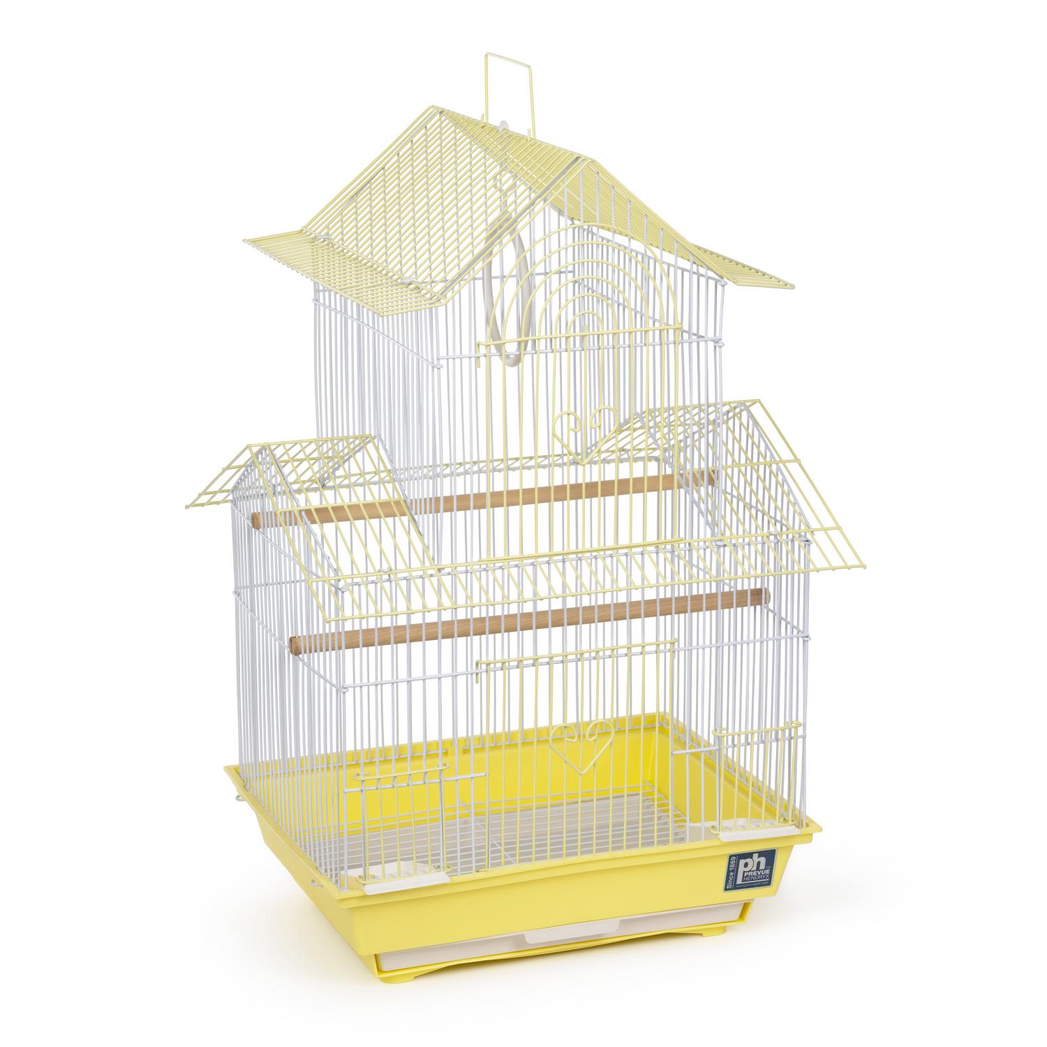 Shanghai Parakeet Bird Cage - Yellow - SP1720-1