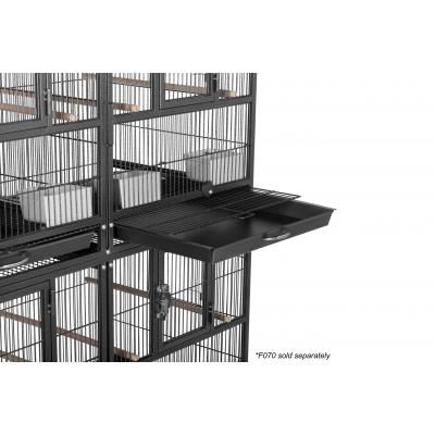 Hampton Deluxe Divided Breeder Bird Cage - F075