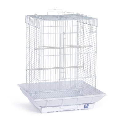 Clean Life Playtop Bird Cage - White - SP851W/W