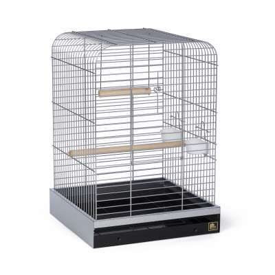 Parrot Bird Cage - Chrome - 125C
