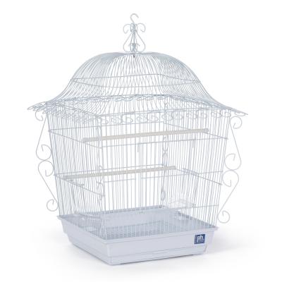 Scrollwork Bird Cage - White - 220W