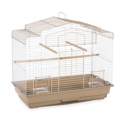 Cockatiel Flight Bird Cage-Brown/White-SP50051