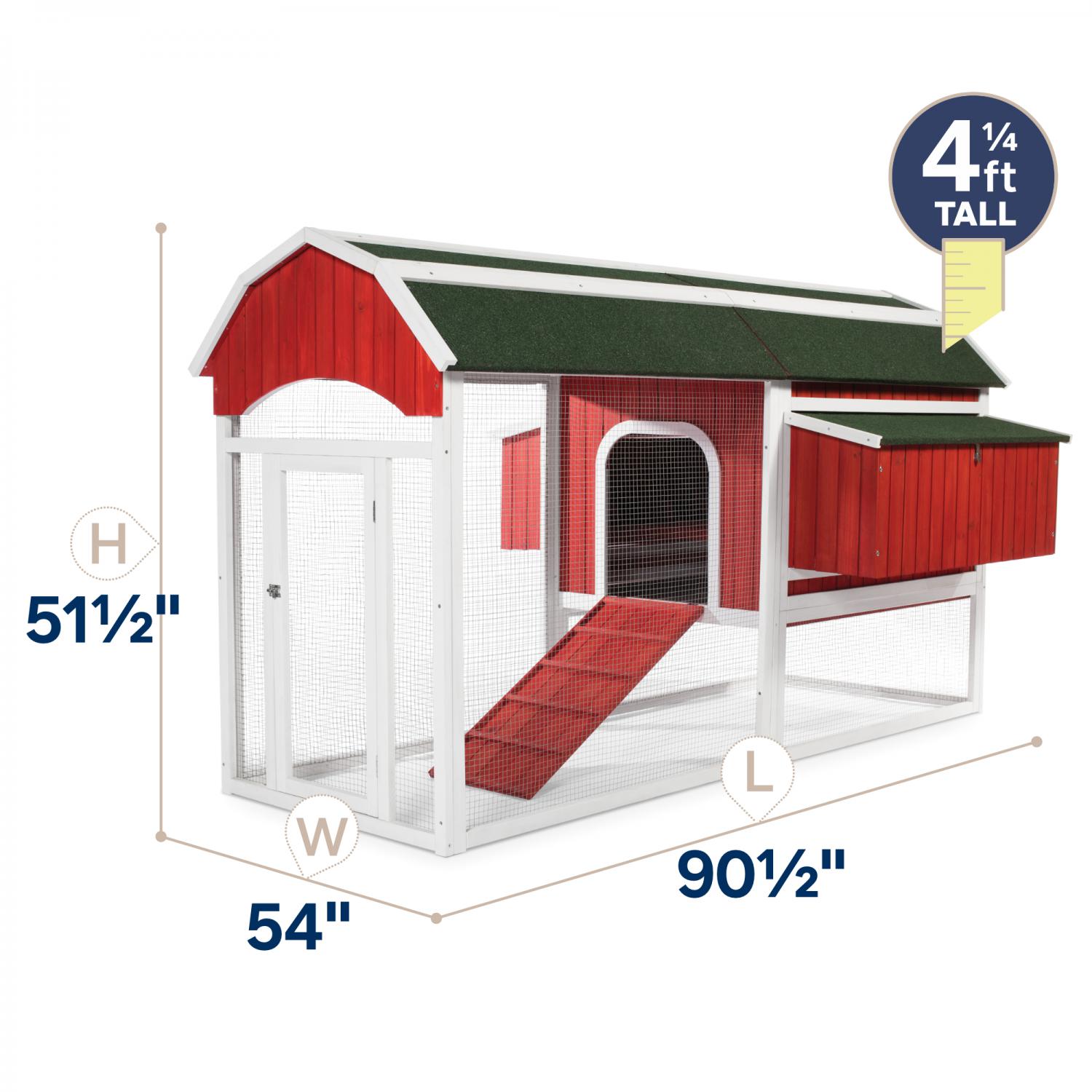 Deluxe Double Nest Chicken Breeding Coop 467 Prevue Pet Products