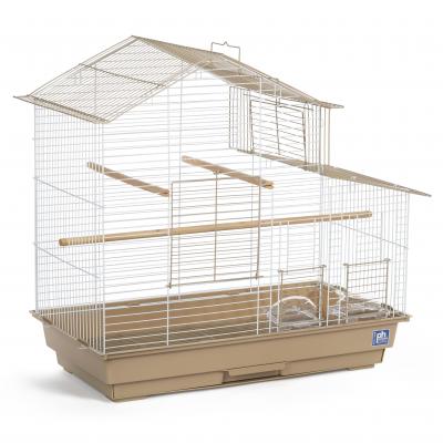 Cockatiel House Bird Cage, Single Pack - Tan Brown