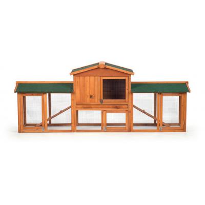 Rabbit Hutch with Double-Run