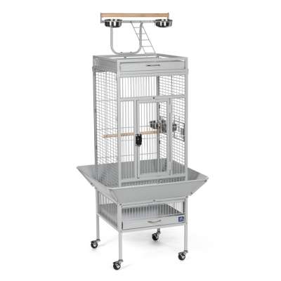 Prevue Pet Products Wrought Iron Select Bird Cage Black Hammertone