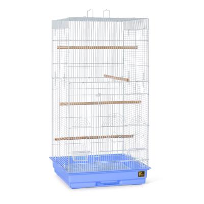Tall Tiel Cage Periwinkle Blue