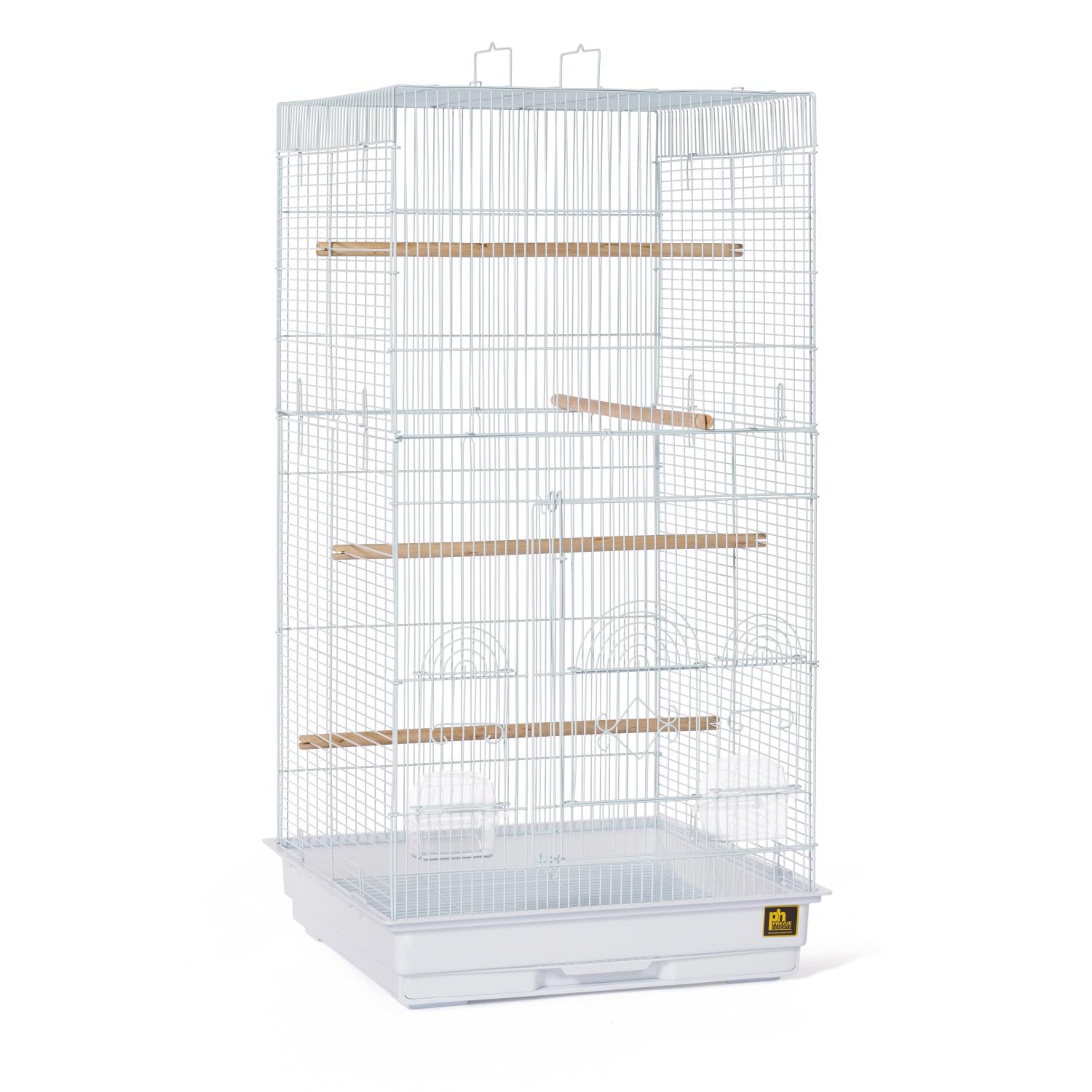 Tall Tiel Cage White - SPECONO1818H-W