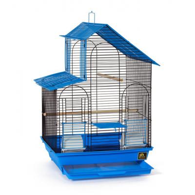 Parakeet House Bird Cage Blue - SP41614-1