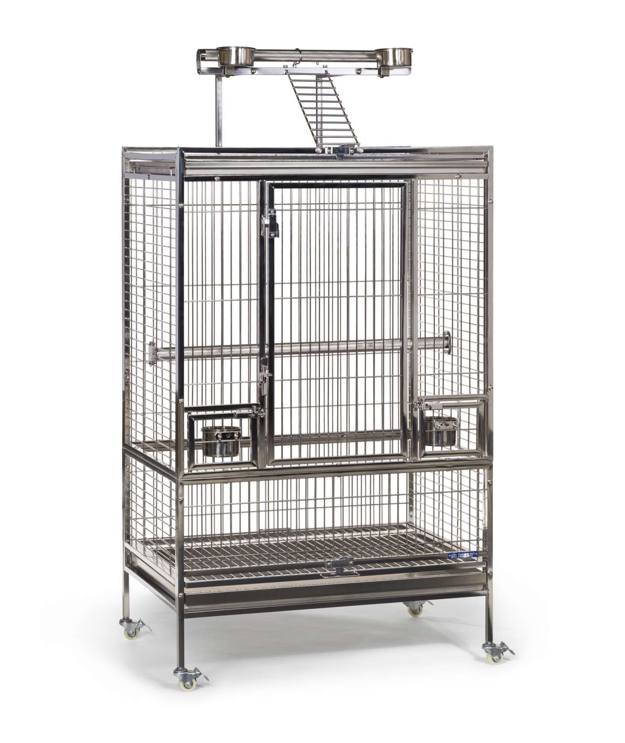  Prevue Pet Products Tubular Steel Hanging Bird Cage Stand 1781  White, 24-Inch by 24-Inch by 60-Inch : Bird Cage With Stand : Pet Supplies