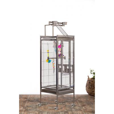 Small Stainless Steel Bird Cage - 3451