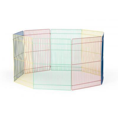 Multi-color Playpen 18 tall-40092