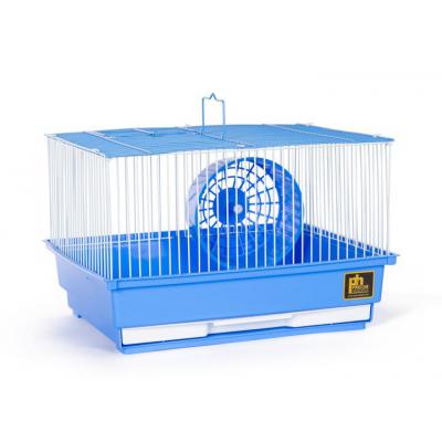 Single Story Hamster Cage - Blue