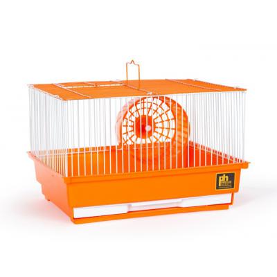 Single Story Hamster Cage - Orange